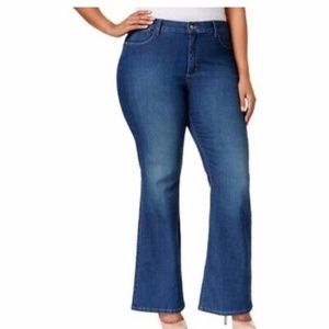 NYDJ Farrah Stretch Flare Leg Jeans